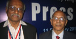 V Krishnan and Air Vice Marshal K Sridharan