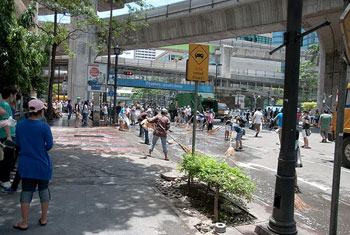 Bangkok cleaning drive