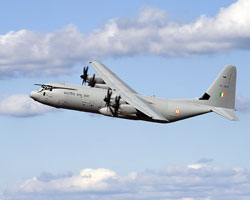 Successful maiden flight of Indian Super Hercules