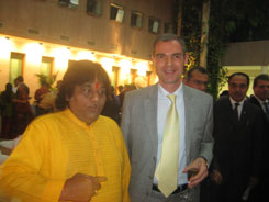 Pandit Hariprasad Chaurasia honoured