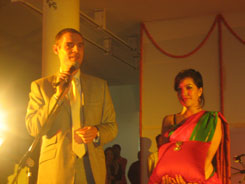 Pandit Hariprasad Chaurasia honoured