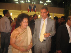 Pandit Hariprasad Chaurasia honoured