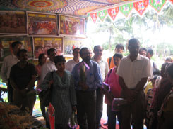 Women of Self Help Group at village Siula in Orissa