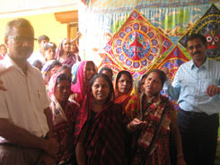 Women of Self Help Group at village Siula in Orissa