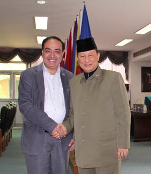 Indonesian Ambassador Lt Gen Andi M Ghalib