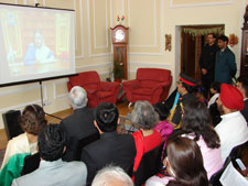 Telecast of address by Rashtrapathiji