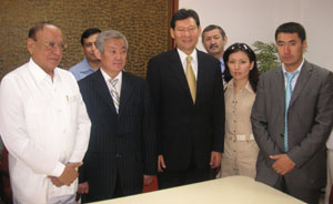 Kazakh delegation visiting India in June, 2006