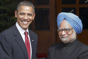 Manmohan with Obama
