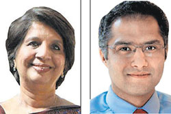 Nirupama Rao & Atul Pokharel