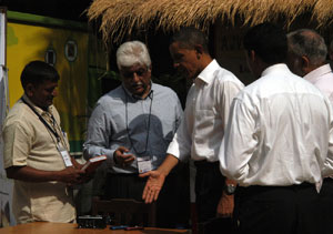 Obama at Iffco Sanchar Haat
