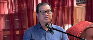 Sabah’s Assistant Minister of Tourism, Culture and Environment Joniston Bangkui