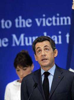 Sarkozy in Mumbai