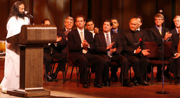 Sri Sri at Kennedy Centre