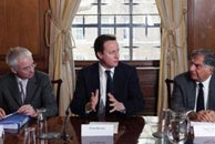 Cameron with Tata