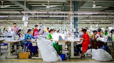 Shahi Exports, India's largest apparel manufacturing company, employees over 100,000 people of which 70 per cent are women